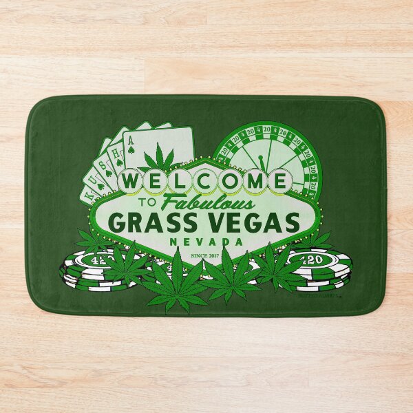 Item preview, Welcome To Fabulous Las Vegas - Grass Vegas Parody Sign designed and sold by BuzzDalways.