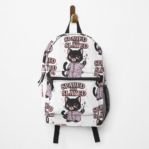 Item preview, Spayed and Slayed – Funny Dark Humor Vet Cat Design designed and sold by Bettybee00.