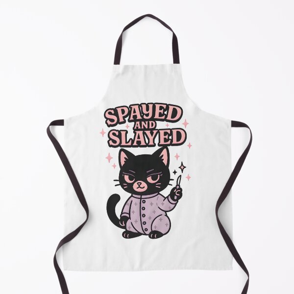 Item preview, Spayed and Slayed – Funny Dark Humor Vet Cat Design designed and sold by Bettybee00.