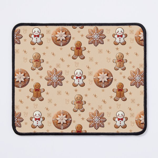 Item preview, Gingerbread Cookies Pattern – Festive Christmas Holiday Design designed and sold by Clara Fruggeri.