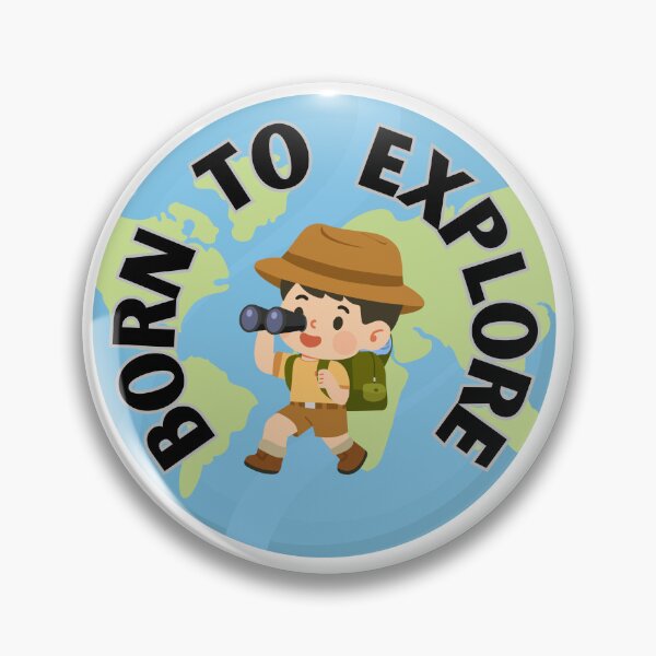 Item preview, Born to Explore designed and sold by Travel Bug Crew.