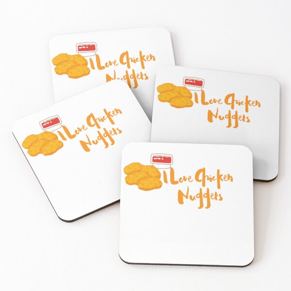 Artikelvorschau, Ich liebe Chicken Nuggets T-Shirts, Hoodies, Mützen & Geschenkideen entworfen und verkauft von Kaylews_Designs.
