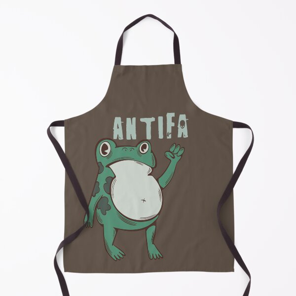 Item preview, antifa protest frog designed and sold by crestfallenmermaid.