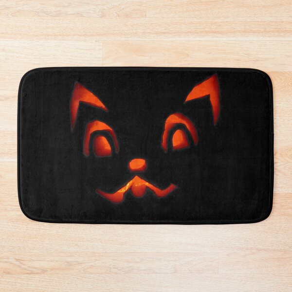 Item preview, Cute Cat Face Jack-O'-Lantern Halloween Cutout Design designed and sold by Serene woods.