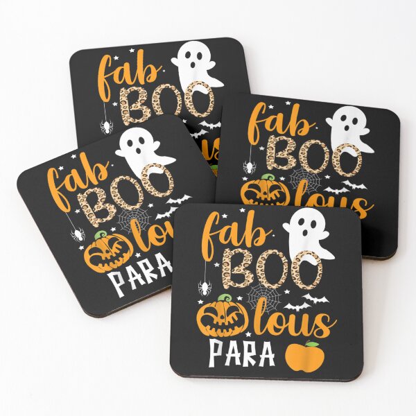 Item preview, Fab Boo Lous Para Leopard Print Halloween Ghost Pumpkin Design designed and sold by Serene woods.