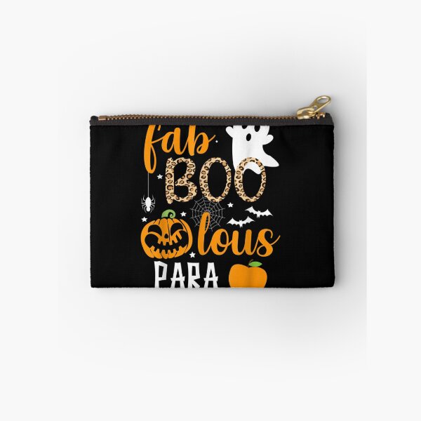 Item preview, Fab Boo Lous Para Leopard Print Halloween Ghost Pumpkin Design designed and sold by Serene woods.