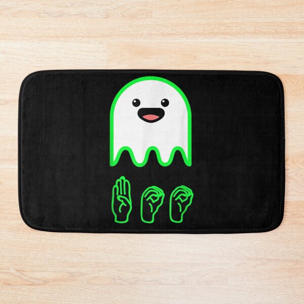 Item preview, Cute Ghost BOO American Sign Language ASL Halloween Graphic designed and sold by Serene woods.