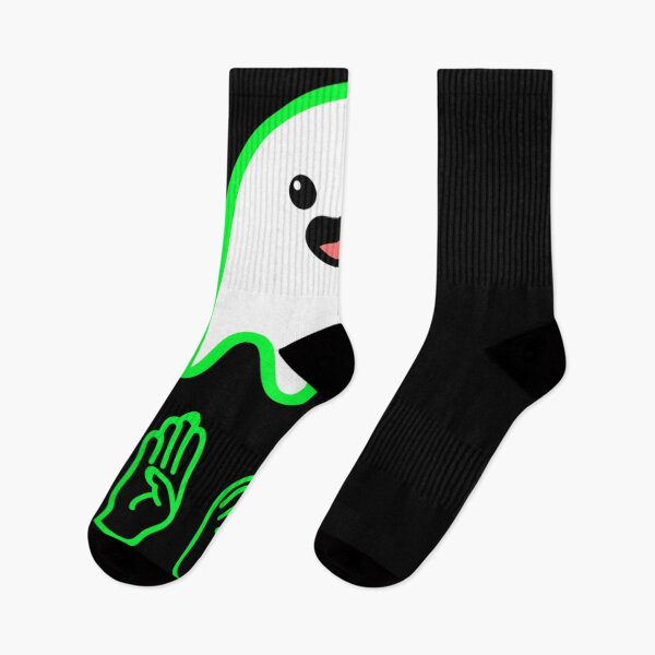 Item preview, Cute Ghost BOO American Sign Language ASL Halloween Graphic designed and sold by Serene woods.