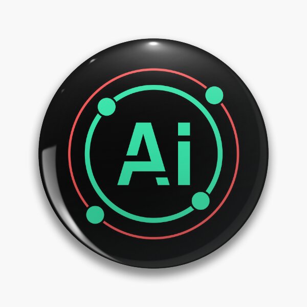 Artikelvorschau, KI-Minimal-Tech-Kreisdesign entworfen und verkauft von NxtGenDesigns.