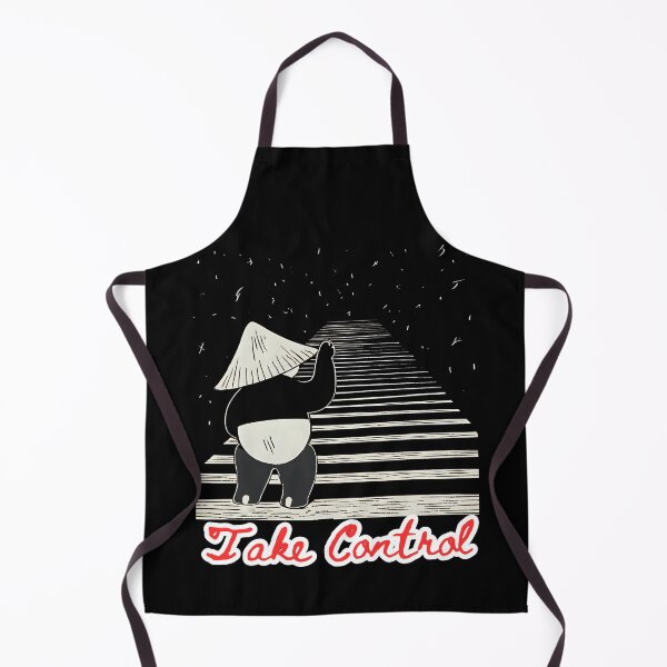 Item preview, Take Control | Minimalist Motivational Panda Design designed and sold by UsandCoDesigns.
