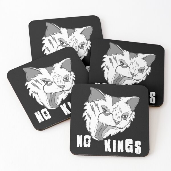 Item preview, no kings - feisty cat 2 designed and sold by crestfallenmermaid.