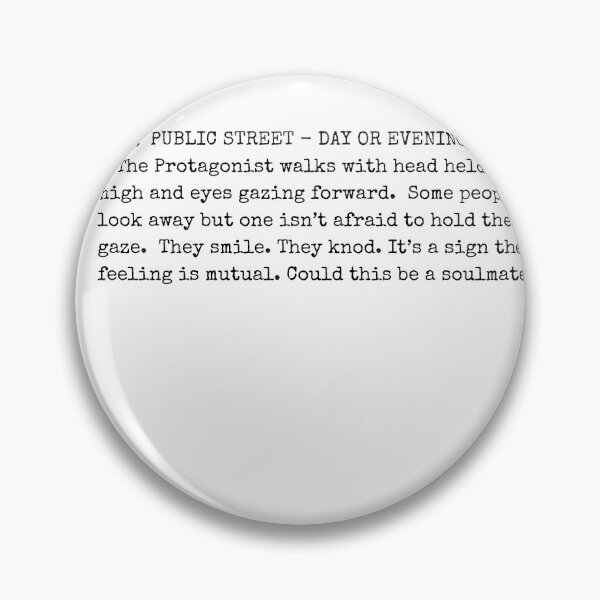 Item preview, Chance Meeting A Passer By, Meet Cute  designed and sold by GenXTs.