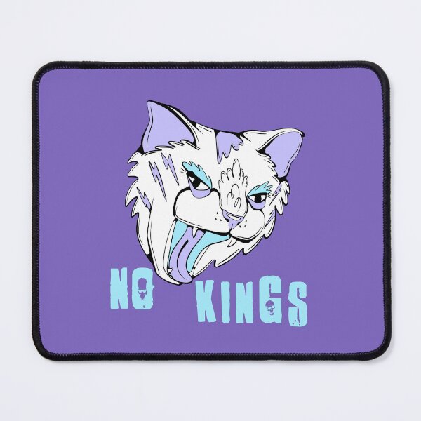 Item preview, no kings - feisty cat 3 designed and sold by crestfallenmermaid.