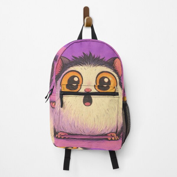 Item preview, Fluffy Spirit – Cute Magical Creature for Halloween Illustration designed and sold by PaintbrushPlace.