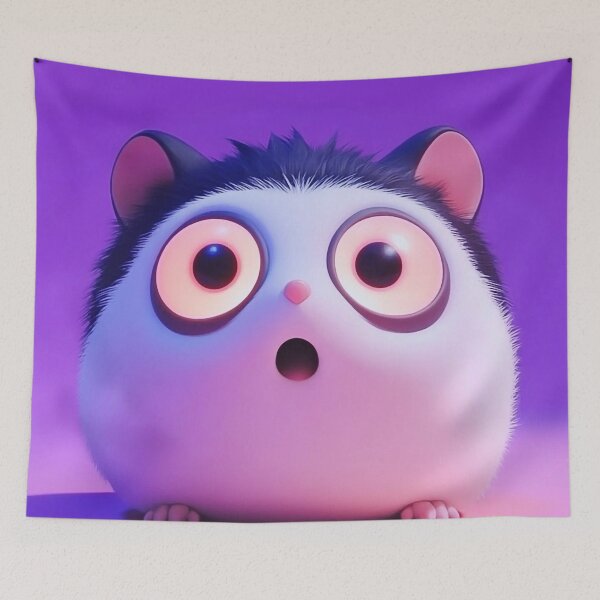Item preview, Fluffy Spirit – Cute Magical Creature for Halloween designed and sold by PaintbrushPlace.