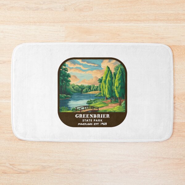 Item preview, Vintage Greenbrier State Park (Maryland State Park) designed and sold by RabbitK.