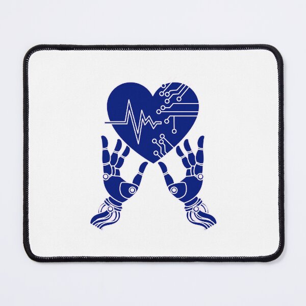 Item preview, Robotic Heartbeat Tech Love Design designed and sold by NxtGenDesigns.