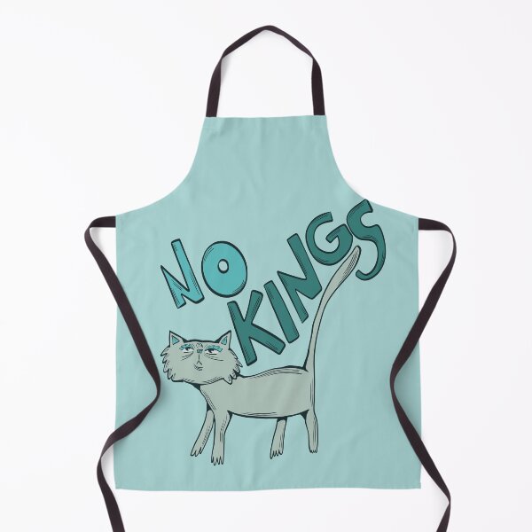 Item preview, no kings protest cat art 2 designed and sold by crestfallenmermaid.