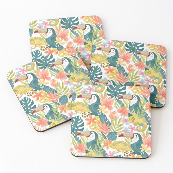 Item preview, Tropical Animal Fusion Pattern designed and sold by Kabali-SL.