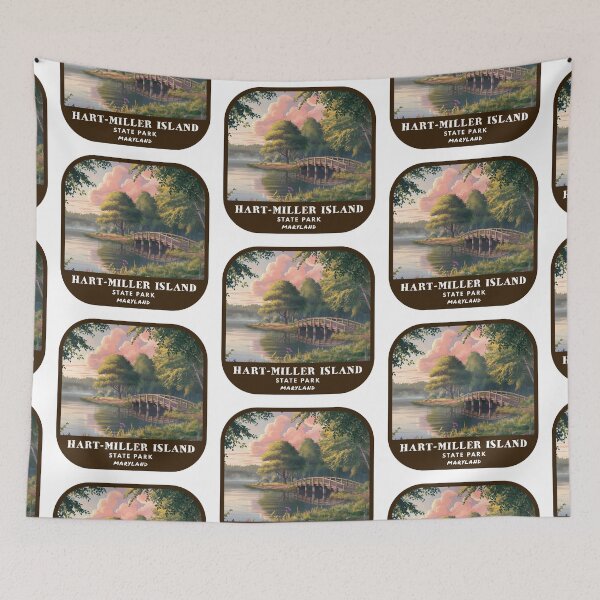 Item preview, Vintage Hart-Miller Island State Park (Maryland State Park) designed and sold by RabbitK.