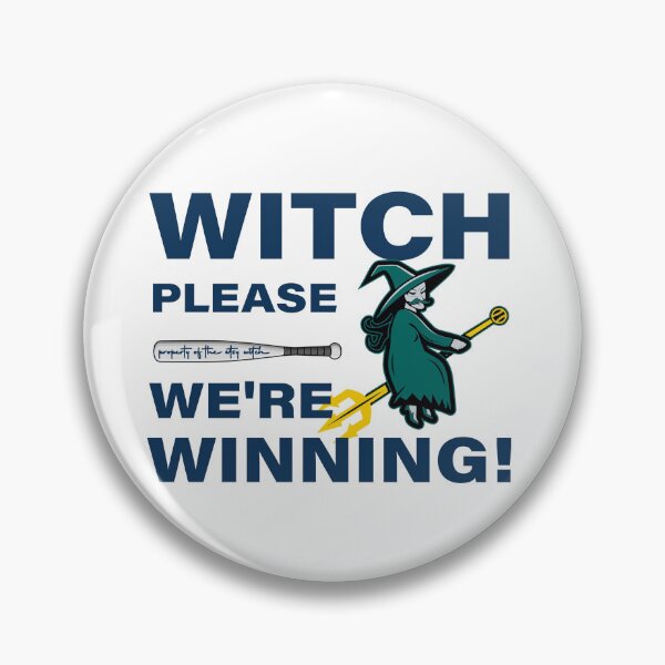 Item preview, Witch Please We’re Winning  Funny Seattle Baseball Witch Baseball designed and sold by JaquelinDach.
