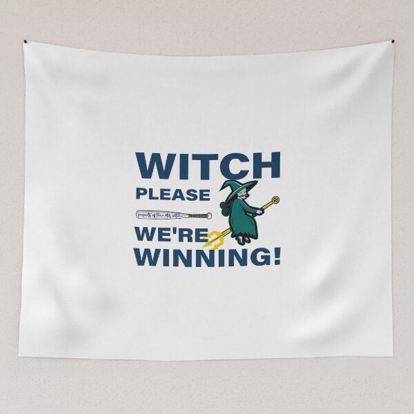 Item preview, Witch Please We’re Winning  Funny Seattle Baseball Witch Baseball designed and sold by JaquelinDach.
