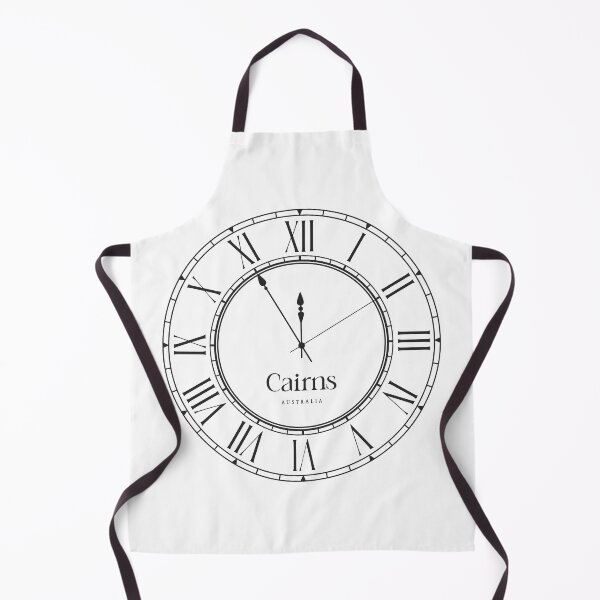 Item preview, Cairns Time Zone – Classic Wall Clock designed and sold by RosieKingArt.