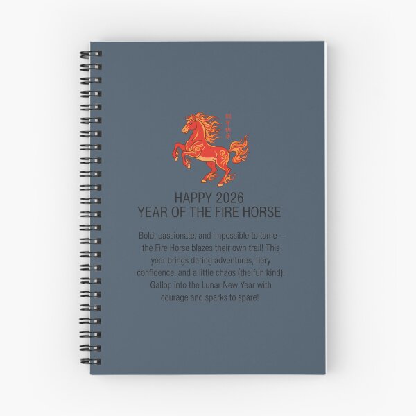 Item preview, Lunar New Year 2026 Year Of The Fire Horse  designed and sold by HowToCanadian.