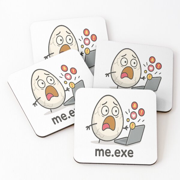 Item preview, Weird Twitter Egg Meme – Funny Screaming Egg at Laptop Tweet designed and sold by Globalcitytees.