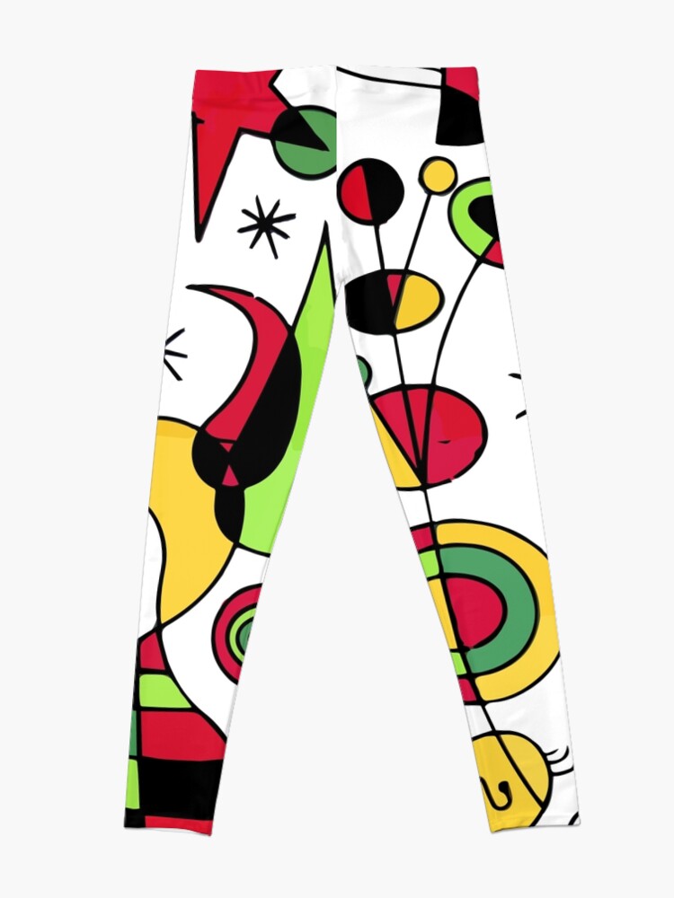 Alternate view of Joan Miro Peces De Colores (Colorful Fish ) Artwork for Posters Tshirts Prints Men Women Kids Leggings