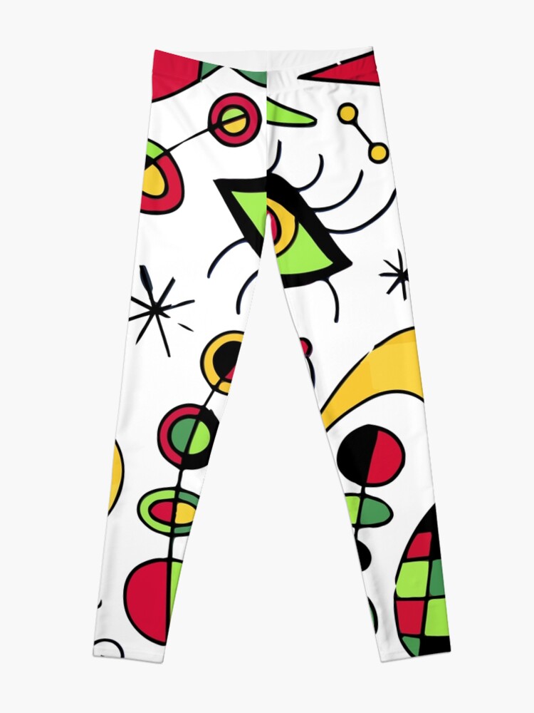 Alternate view of Joan Miro Peces De Colores (Colorful Fish ) Artwork for Posters Tshirts Prints Men Women Kids Leggings