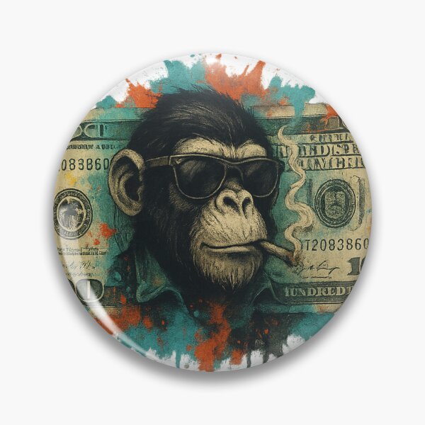 Item preview, Monkey Money designed and sold by RW-Art-Design.