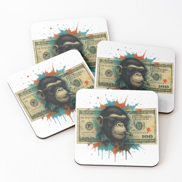 Item preview, Monkey Money designed and sold by RW-Art-Design.