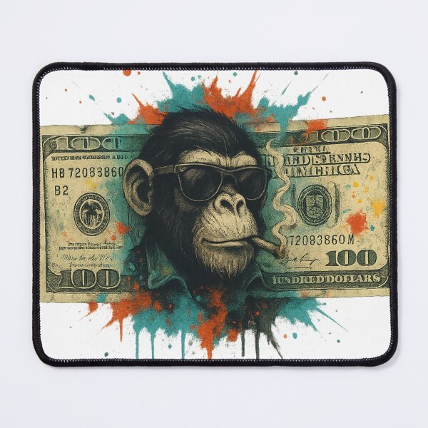Item preview, Monkey Money designed and sold by RW-Art-Design.