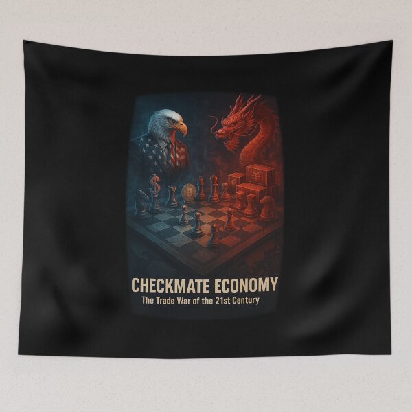 Item preview, Usa vs China Economy Battle designed and sold by Prints-by-Olaf.