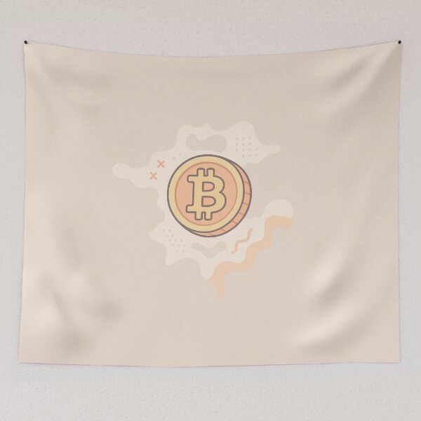 Item preview, Bitcoin Pastel Aesthetic designed and sold by Prints-by-Olaf.
