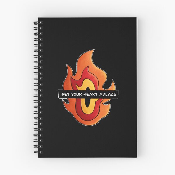 Item preview, Set Your Heart Ablaze Reng designed and sold by Horacellalobos.
