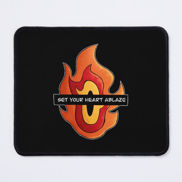 Item preview, Set Your Heart Ablaze Reng designed and sold by Horacellalobos.