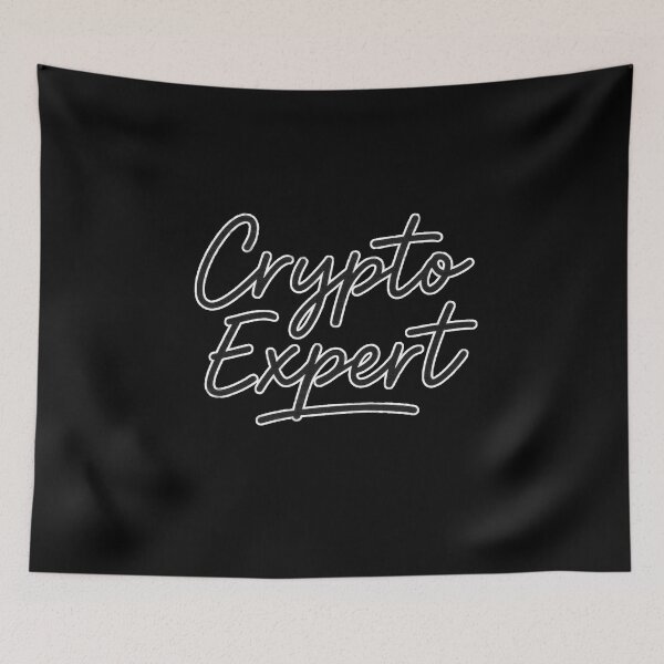 Item preview, Crypto Expert designed and sold by Prints-by-Olaf.