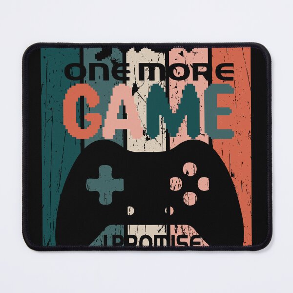 Item preview, Just One More Game I Promise - Retro Vintage Gamer T-Shirt designed and sold by nora8820.