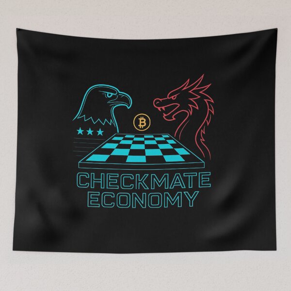 Item preview, Usa vs China Economy Battle designed and sold by Prints-by-Olaf.