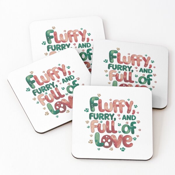Item preview, Fluffy Furry Full of Love - Pet Love T-shirt Design designed and sold by DavidTeeStudio.