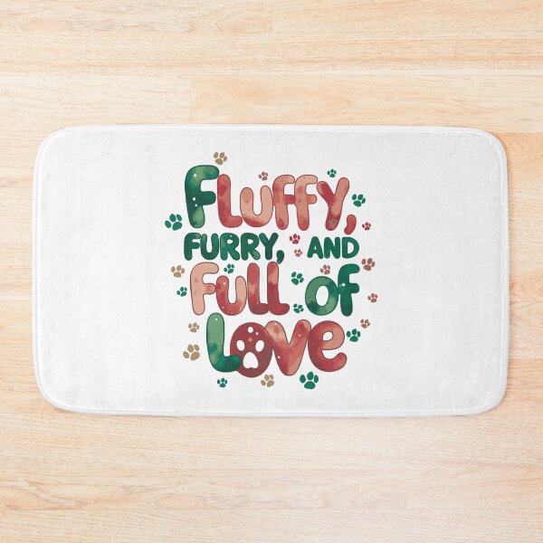 Item preview, Fluffy Furry Full of Love - Pet Love T-shirt Design designed and sold by DavidTeeStudio.
