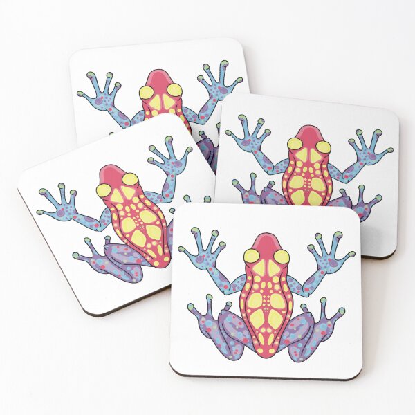 Item preview, Rainbow frog designed and sold by MusingsArtDesigns.