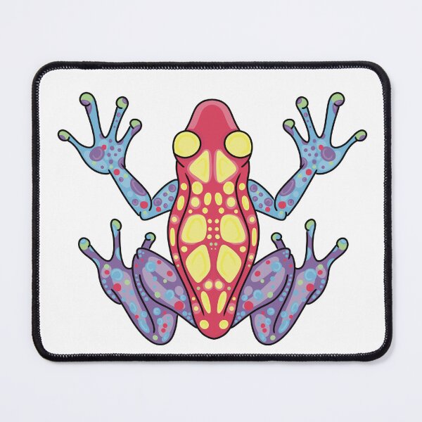 Item preview, Rainbow frog designed and sold by MusingsArtDesigns.