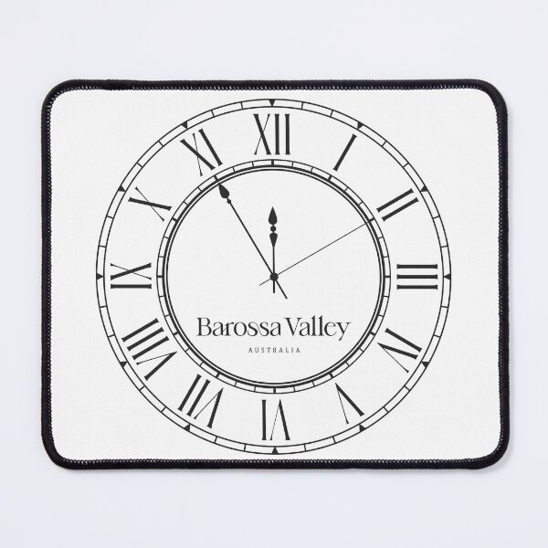 Item preview, Barossa Valley Time Zone – Classic Wall Clock designed and sold by RosieKingArt.
