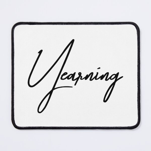 Item preview, Yearning Emotional Longing Minimalist Design designed and sold by ReggieDior.