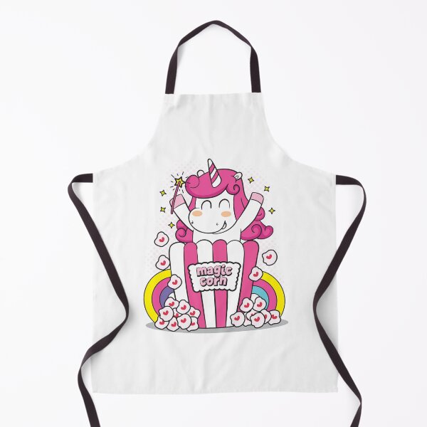 Item preview, Cute Kawaii Unicorn "Magic Corn" Popcorn Design designed and sold by nora8820.