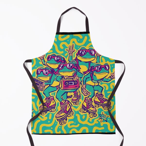 Item preview, Funky Frogs Retro Summer designed and sold by ChicTrendz.