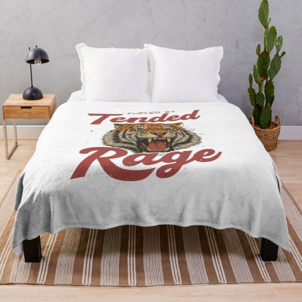 Item preview, Fueled by Tender Rage Vintage Tiger Retro Graphic Design designed and sold by Blurbean.